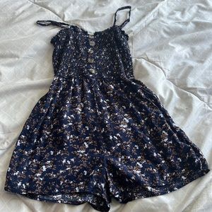 floral printed romper from sky and sparrow